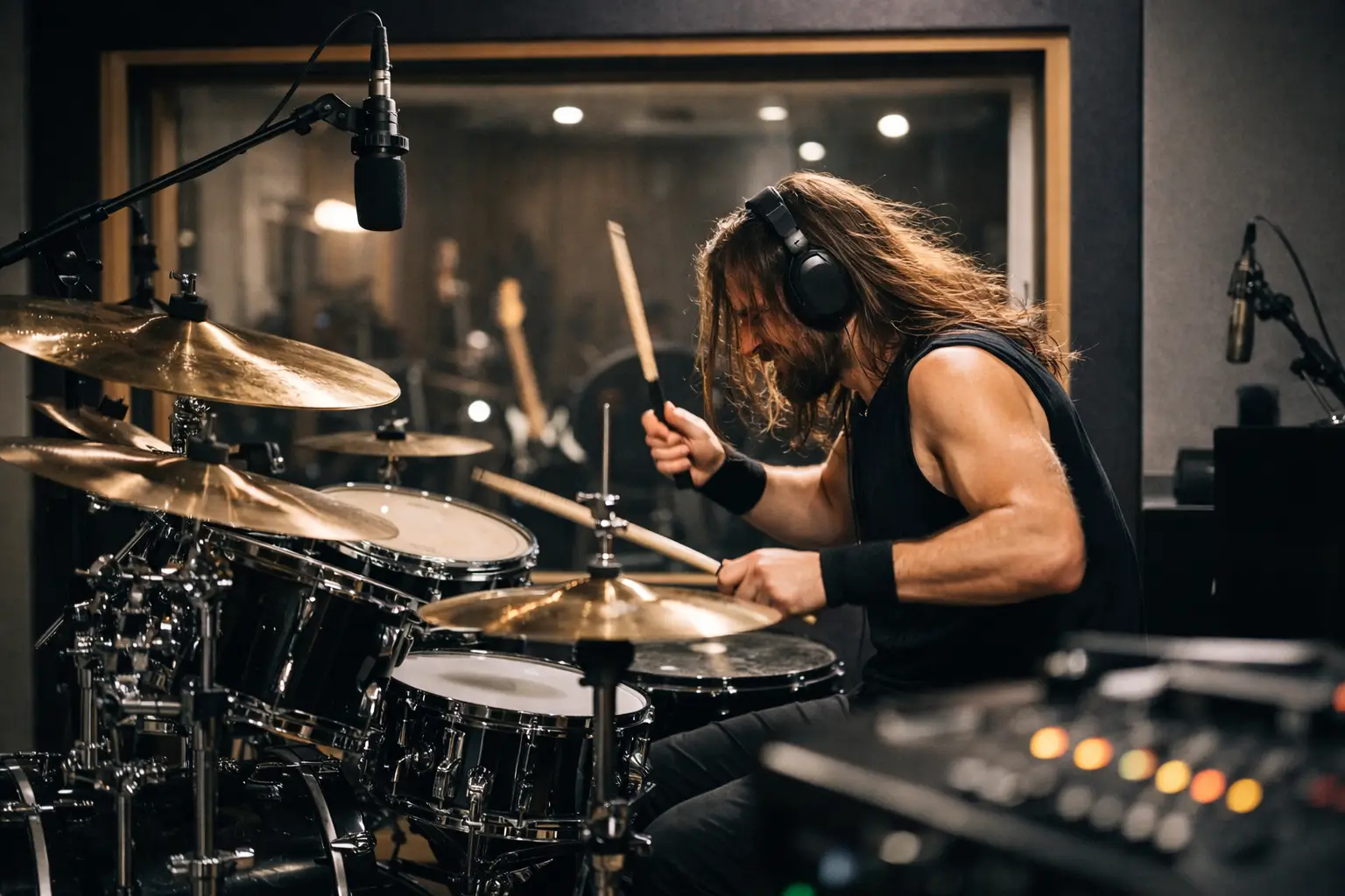 Metal dob felvétel stúdióban - így lesz ütős