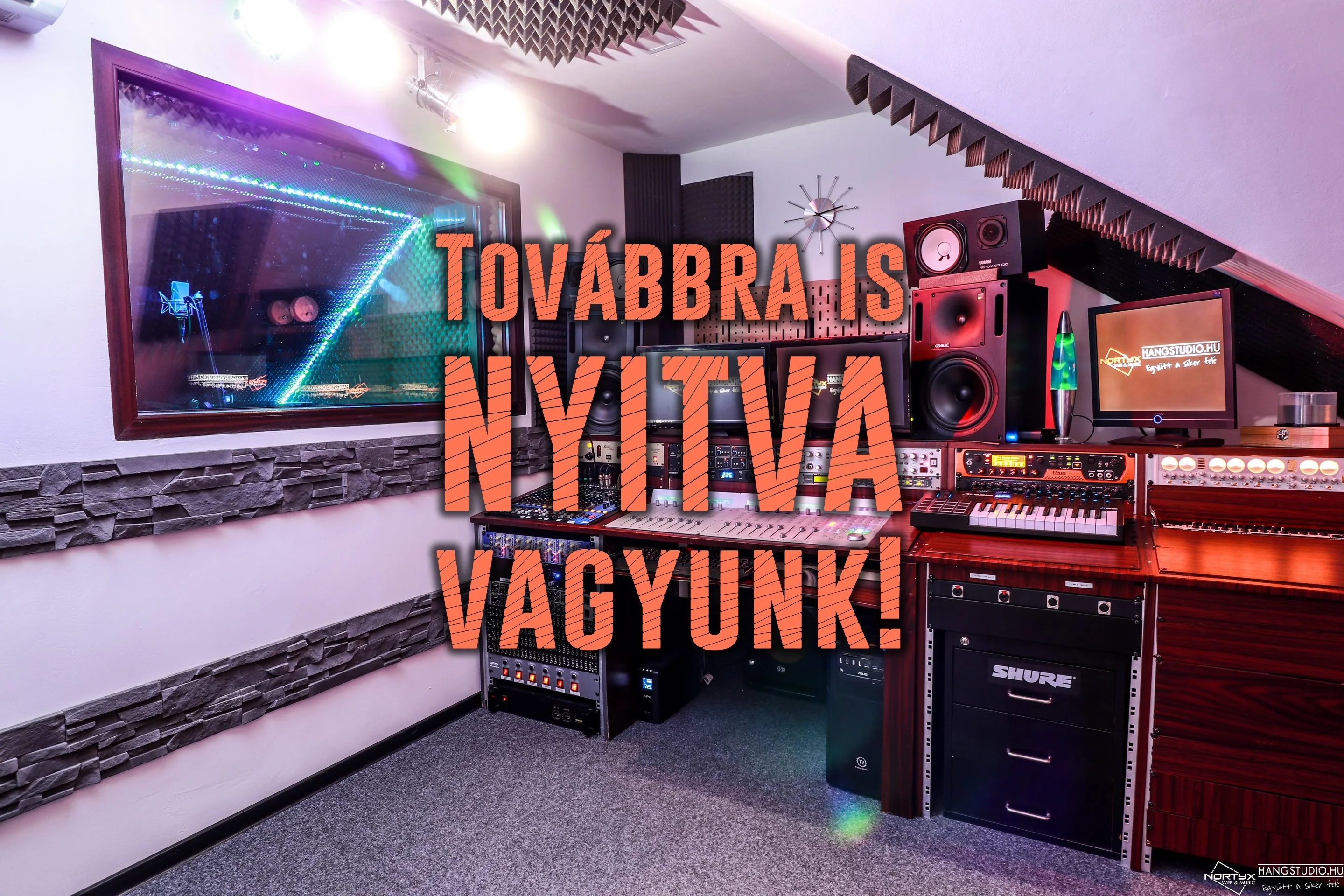 Továbbra is NYITVA vagyunk!