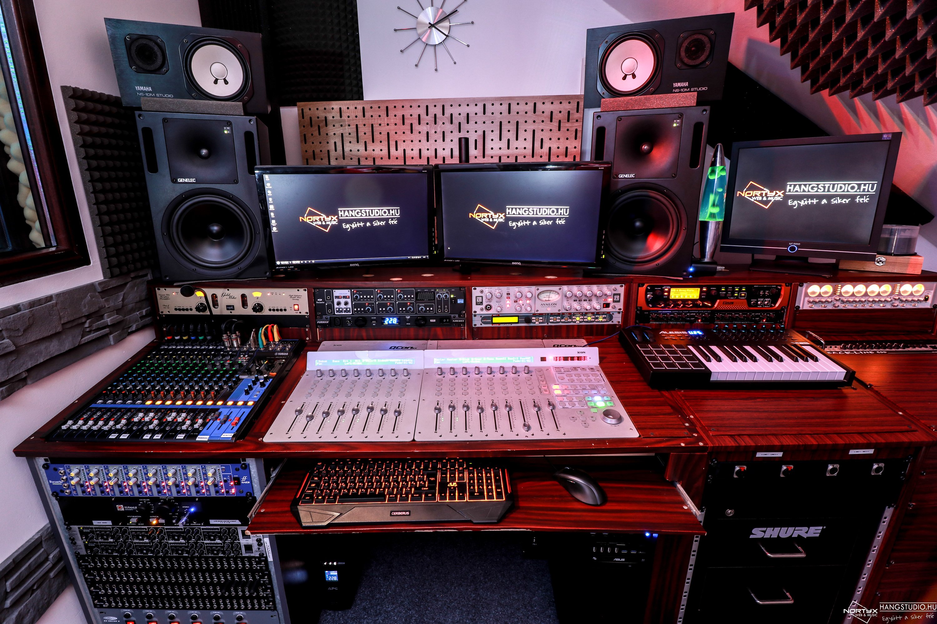 Nortyx hangstúdió, ahol a varázslat történik!