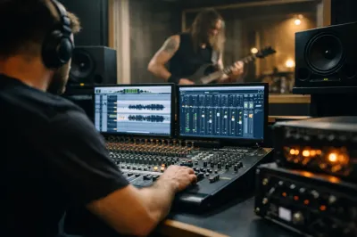 Metal album keverési esettanulmány a gyakorlatban