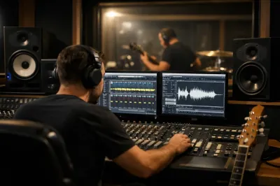 Rock album produceri munkafolyamat lépésről lépésre