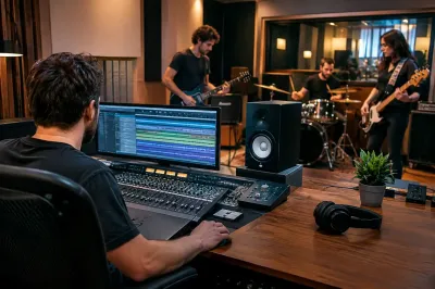 Demo dalból rádióképes mix példa rockzenekaroknak